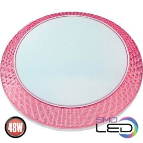 LED Decorative Ceilling Lamp PHANTOM-48 48W pink 6400K