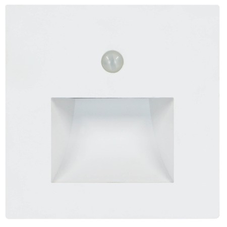 Staircase Recessed Type LED Lamp With PIR-Sensor DIAMOND 1W WHITE 4200K 110-265V