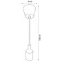 Pendant Lamp VOLTA Light fixture E27 White 1m