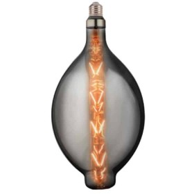 10x pcs. LED Filament Bulb ENIGMA-XL 8W E27 Titanium