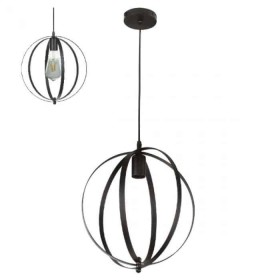 Pendant Hanging lamp NEWTON Light fixture E27 black 1m