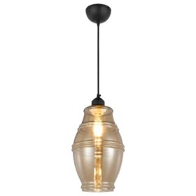 Pendant Glass Lamp ELEMENT-1 Amber E27