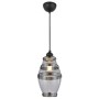 Pendant Glass Lamp ELEMENT-2 Chrome E27