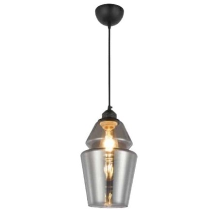 Pendant lamp SPARK-1 Titanium E27