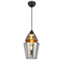 Pendant lamp SPARK-2 Titanium + Copper E27