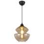 Pendant Glass Lamp HARMONY-1 E27 Amber E27