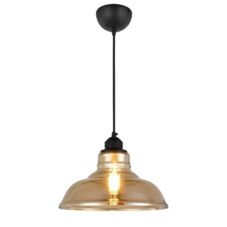 Pendant Glass Lamp DREAM Amber E27