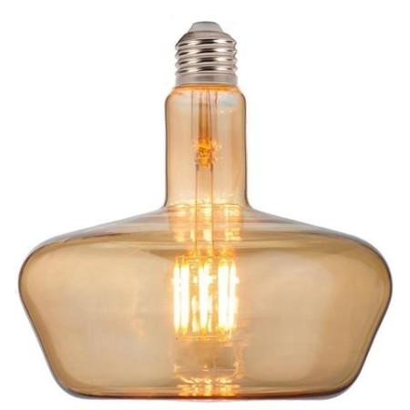 10x pcs. LED Filament Bulb GINZA 8W E27 Amber