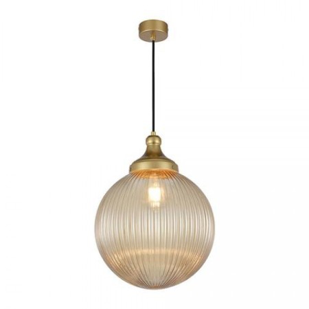 Pendant Glass Lamp GLOBAL-X E27 Amber