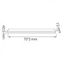 Led Batten Linear lamp BASIN-60 60W 6400K 120CM