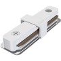 Track Light Connector STRAIGHT Connector / Max. 16A, White