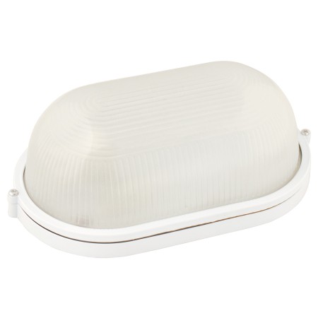 Aluminium Bulkhead Lamp NIMROD 60W E27 White