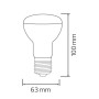 10x pcs. Led Bulb REFLED-10 10W E27 4200K