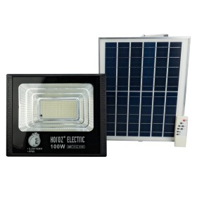 LED Projector with solar panel TIGER-100 100W 6400K