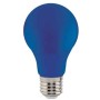 10x pcs. LED Colored Bulb SPECTRA 3W E27 blue