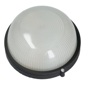 Aluminium Bulkhead Lamp ZIGNA 60W E27 Black