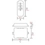 Wireless Lighting Controller Switch CONTROLLER-4 4 Channels