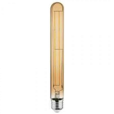 10x pcs. LED Filament Bulb RUSTIC TUBE-6 6W E27 2200K