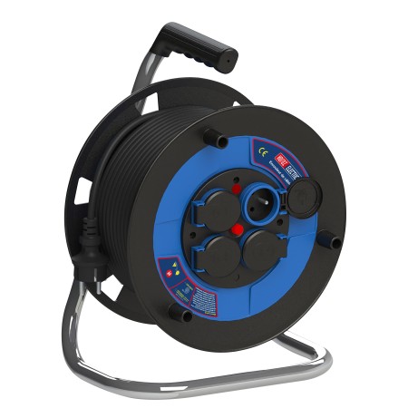 Cable reel Pro 30m 3G2.5 IP44 French Type E