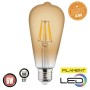 10x pcs. LED Filament Bulb RUSTIC VINTAGE-6 6W E27 2200K