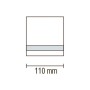 Garden Wall-Light GardenIA-1 GU10 35W chrome