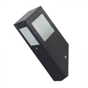 Garden Wall-Light POPLAR/SQ-1 E27 60W Type 1 Black