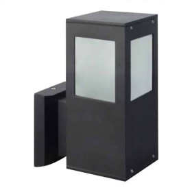 Garden Wall-Light POPLAR/SQ-2 E27 60W Type 2 Black