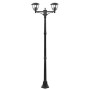 Garden Stand-Light NAR-6 E27 max. 2x60W Black