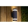 Garden Wall-Light REGNUM-4 2xGU10 without bulb Black