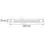 30x pcs. Glass LED TUBE-120 16W T8 120 cm