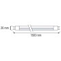 30x pcs. Glass LED TUBE-150 22W T8 150cm