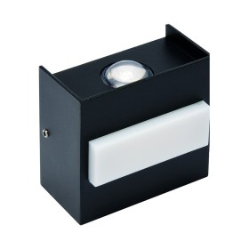 Led Garden Wall-Light TWIST-5 5W Black 4200K