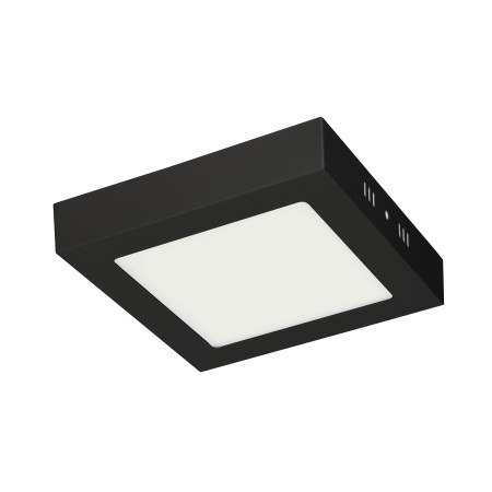 LED Surface Panel Light 16x16cm ARINA-12 12W Black