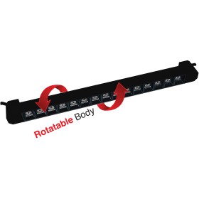 LED Track Linear-Light PARMA-30 30W 4200K Black Rotatable Body