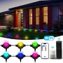 Led String Light SET 12W/each bulb AMBIANCE Linkable 18m / 24Bulbs RGB Black