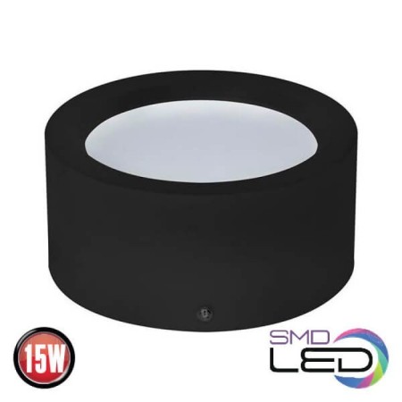 LED Surface Light SANDRA-15 Overhead Light 15W Black