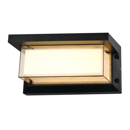 LED Garden Wall Light PALACE 20W 4200K Black IP54