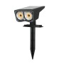 LED Outdoor Solar Landscape Light OZMO 3W Black IP44