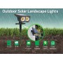 LED Outdoor Solar Landscape Light OZMO 3W Black IP44