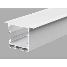 R7 Recessed Type Aluminium Profile 3meter for LED-Strips, Silver PROFILE-R7