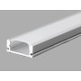 S1 Surface Type Aluminium Profile 3meter for LED-Strips, Silver PROFILE-S1