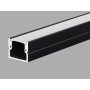 S3 Surface Type Aluminium Profile 3meter for LED-Strips, Black PROFILE-S3