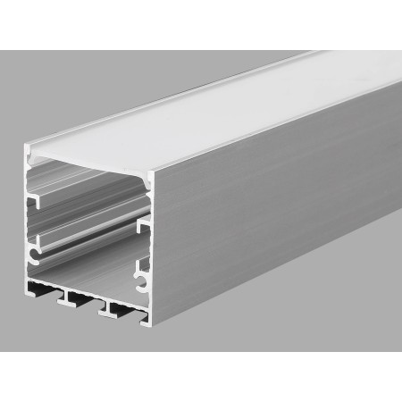 S5 Surface Type Aluminium Profile 3meter for LED-Strips, Silver PROFILE-S5