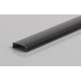 BC1 Black Cover for Aliminium Profile "C1" 3meter