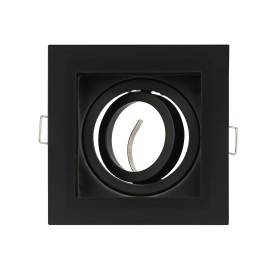 Recessed Downlight Fitting PETUNIA-1 Full Black MR16