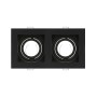 Foco Downlight Empotrable PETUNIA-2 Full Negro MR16