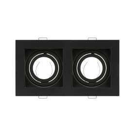 Foco Downlight Empotrable PETUNIA-2 Full Negro MR16