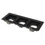 Inbouwdownlight-armatuur PETUNIA-3 Volledig zwart MR16