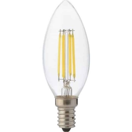 10x pcs. LED Filament Bulb FILAMENT CANDLE-4 4W E14