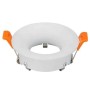 Recessed Downlight Fitting MR 16 CLOVE-R Round White